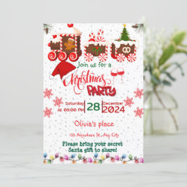 invitaciones a partidos de navidades de trenes roj