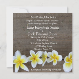 Invitaciones a Personalizados de boda en la playa 