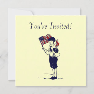 Invitaciones a Personalizados de fuegos artificial