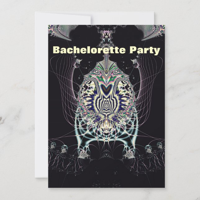 Invitaciones a Personalizados de la Bachelorette P (Anverso)