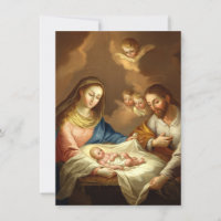 Invitaciones a personalizados de La Natividad