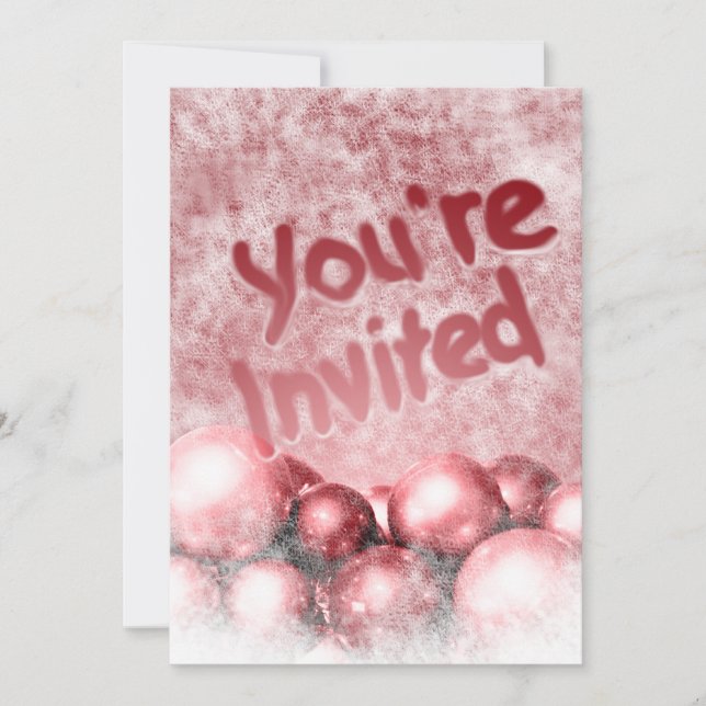 Invitaciones a Personalizados Fiestas de Navidades (Anverso)