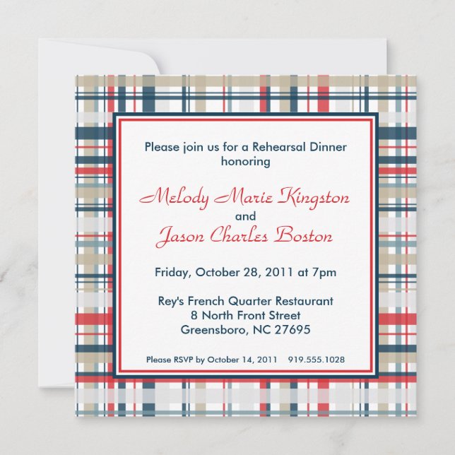 Invitaciones a Plaza de Estribos Patrióticos (Anverso)