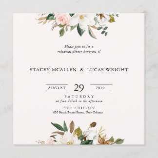 Invitaciones a Plaza Floral de Magnolia