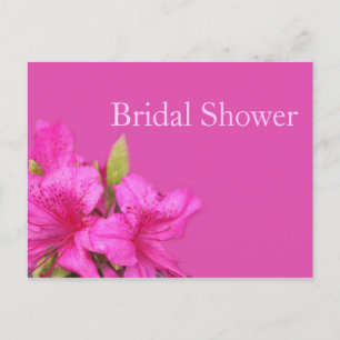 Invitaciones a postales de duchas de novias con fl
