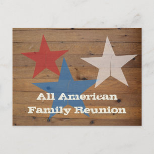 Invitaciones a postales para Reunión Familiar