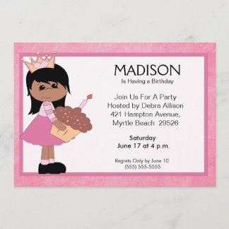 Invitaciones a princesas africanas