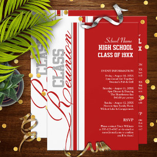 Invitaciones a reunión de clase de personalizable