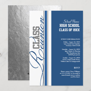 Invitaciones a reunión de clase de personalizable