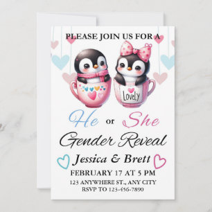 Invitaciones a revelar género, invitación personal