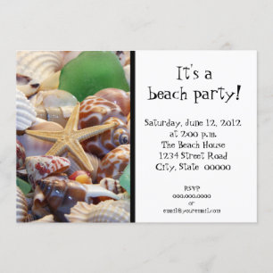 Invitaciones a Seashells