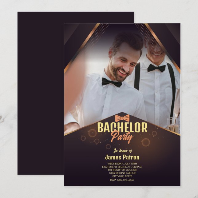 invitaciones a solteros (Anverso / Reverso)