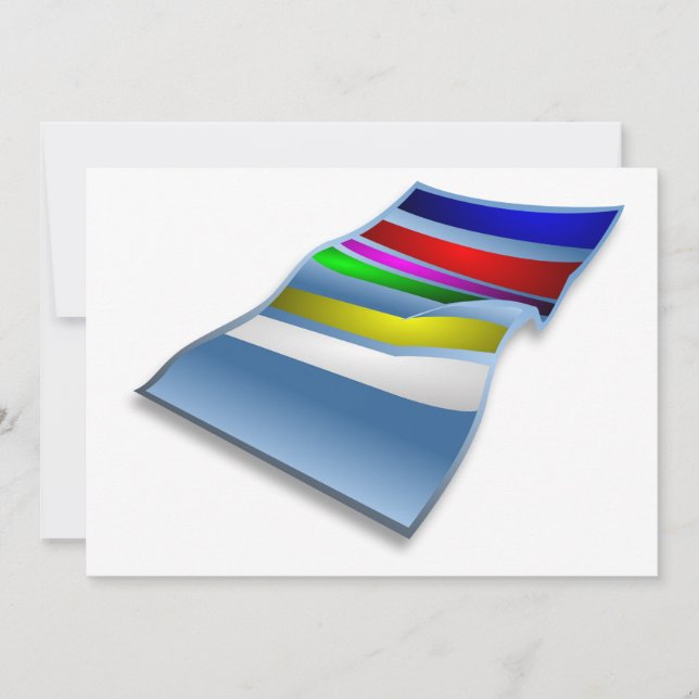 Invitaciones a toallas de playa (Anverso)