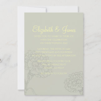 Invitaciones a una boda elegante y personalizado