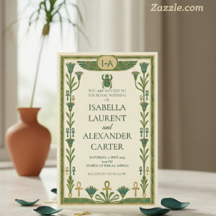 Invitaciones a una boda sagrada en Egipto