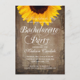 Invitaciones a una fiesta de Bachelorette de Giras