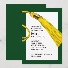 Invitaciones a una fiesta de graduación creativa