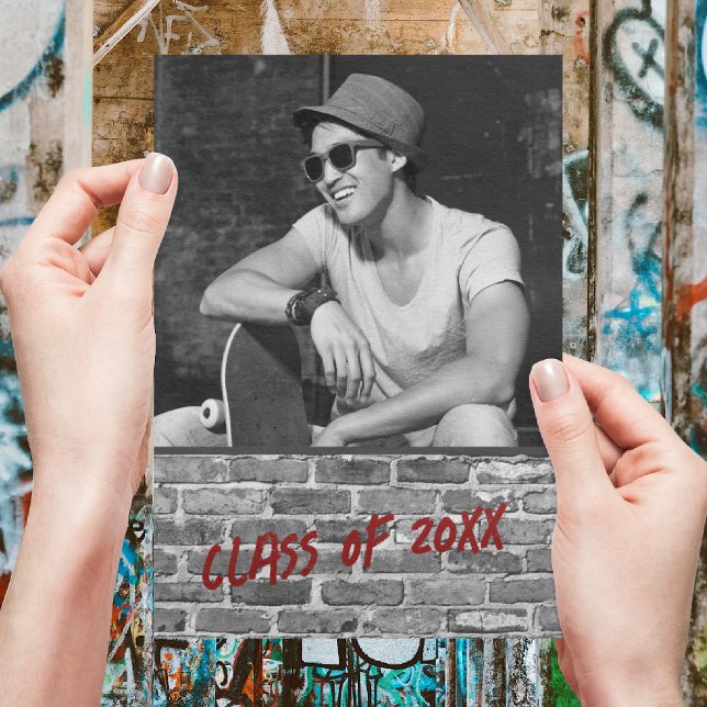 Invitaciones a una fiesta de graduación [rojo] (Subido por el creador)