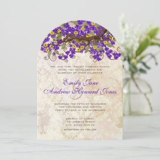 Invitaciones a una mancha de té con flores de cere