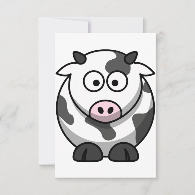 Invitaciones a vacas Personalizados (Anverso)