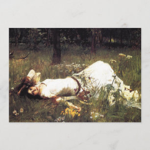 Invitaciones a Waterhouse Ophelia