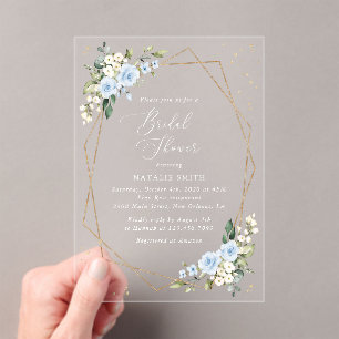 INVITACIONES ACRÍLICAS