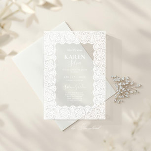 INVITACIONES ACRÍLICAS 