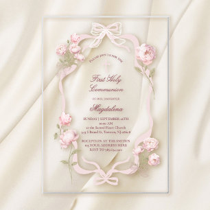 INVITACIONES ACRÍLICAS 