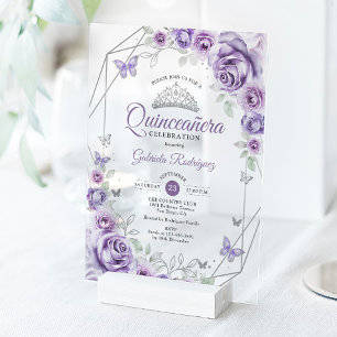 INVITACIONES ACRÍLICAS 