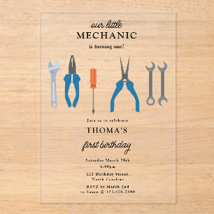 INVITACIONES ACRÍLICAS 