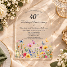40º Aniversario de Bodas de Rubí