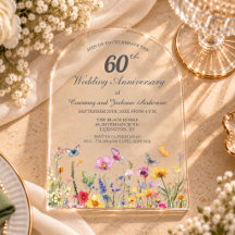 60º Aniversario de Bodas de Diamante con Flores Si