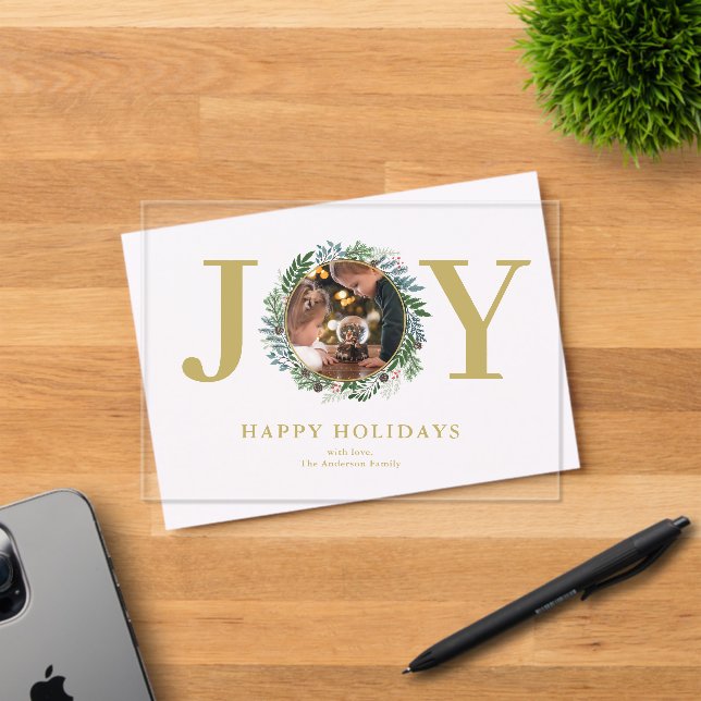 Invitaciones acrílicas a la foto de navidades (Insitu (Tarjeta de Invitación))