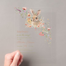 Algunito de camino Cumpleaños de Easter Wildflower