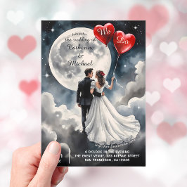 Invitaciones Acrílicas Amor Románico En Nueve Bodas De Cuentos De Fairyta