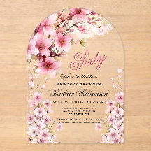 Arco floral rosa Elegancia fiesta de cumpleaños nú