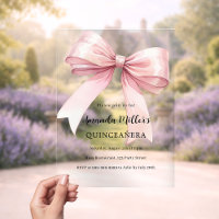 Arco rosa elegante Quinceanera lujoso claro