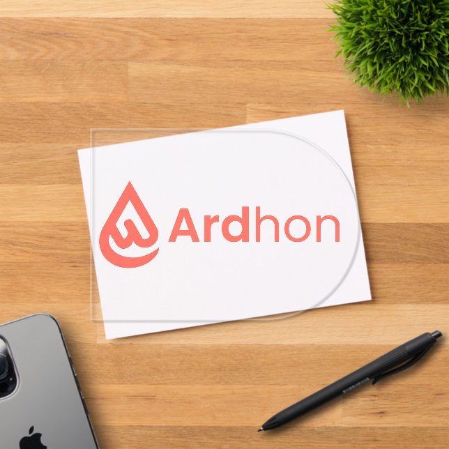 Invitaciones Acrílicas Ardhon brand merch - wear your style, your way (Insitu (Tarjeta de Invitación))