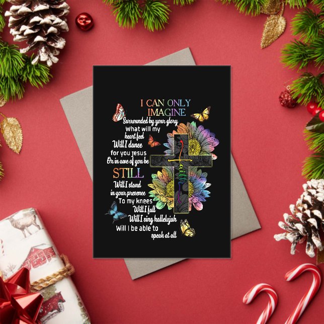 Invitaciones Acrílicas Autism Awareness I Can Only Imagine Jesus Faith T- (Insitu (Vacaciones))