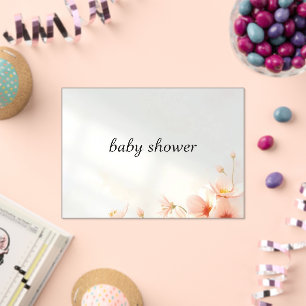 Invitaciones Acrílicas Baby Shower – Celebración de un Pequeño Milagro