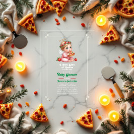 Invitaciones Acrílicas Baby Shower con el tema "Un trozo de cielo"