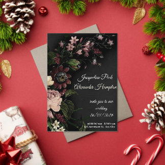 Invitaciones Acrílicas best wedding purple card