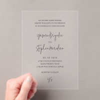Boda Chic Moderno en Blanco y Negro