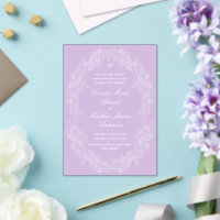 Boda Clásica Victoriana Antigua Regencia Violeta