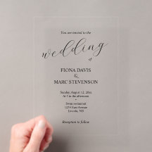 Boda de caligrafía minimalista elegante sencilla