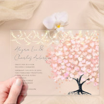 Boda de cuento de hadas encantado con corazón rosa