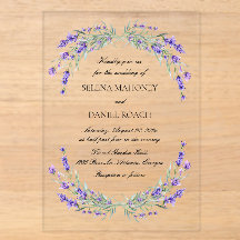 Boda de Florales de Lavanda Violeta