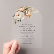 Boda de Grass Boho Dried Florals & Pampas