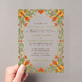 Invitaciones Acrílicas Boda de Talavera Verde Fiesta Mexicana
