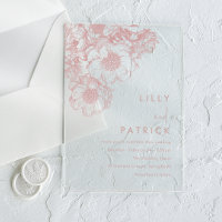 Boda floral elegante con tonos rosados